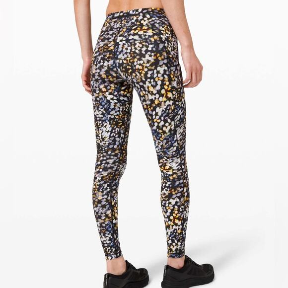 Lululemon Speed Up Tight 28" Full-On Luxtreme Metropolis Glow Leggings Size 6 - Picture 1 of 7